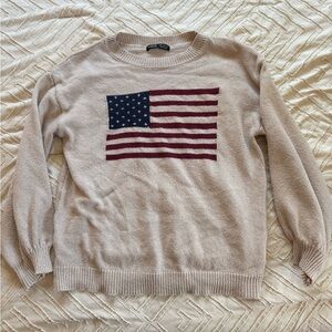 SHEIN American flag sweater